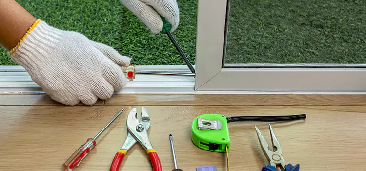 Sliding Door Track Replacement in Bedford, TX
